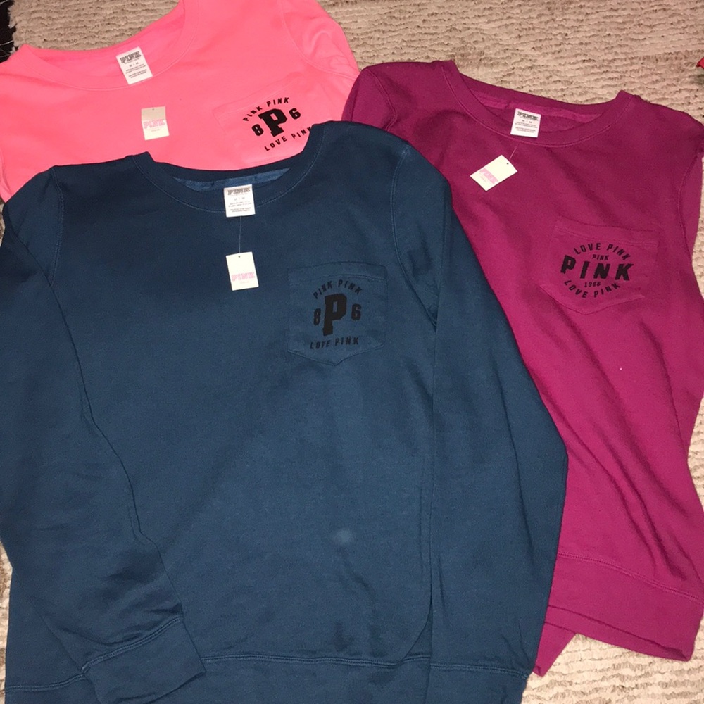 Women’s VSPINK crew neck sweatshirts